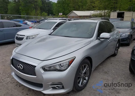 2017 Infiniti Q50 3.0T Signature Edition from USA, damaged, VIN JN1EV7AP5HM740436